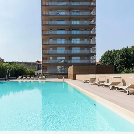 Luxury Flat With Pool Gym Parking - Unit9b Milan